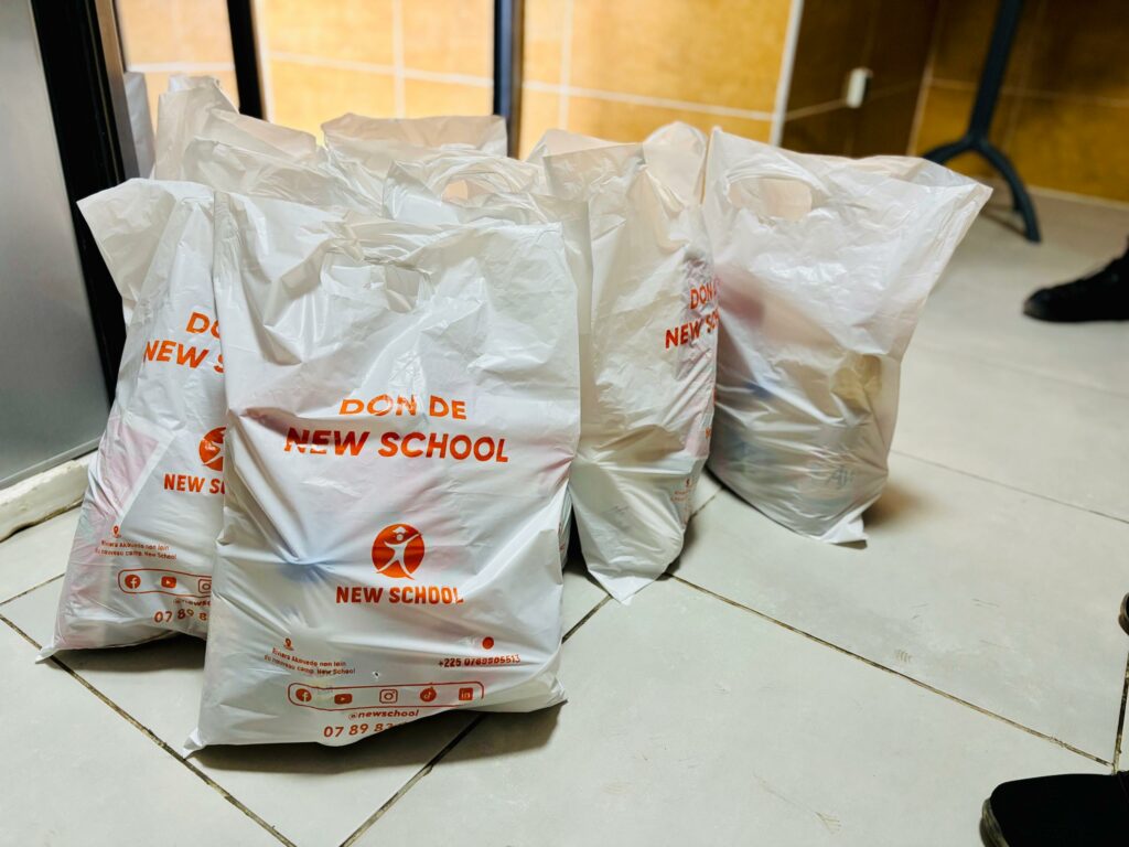 NewSchool renforce la solidarité vivres